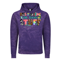 Cloud Purple busy doing cool teacher stuff Vintage Hoodie - AdoDesignShop