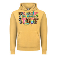 Vintage Mustard busy doing cool teacher stuff Vintage Hoodie - AdoDesignShop