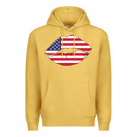 Antique Gold American lip Premium Hoodie - Bettercallsaul