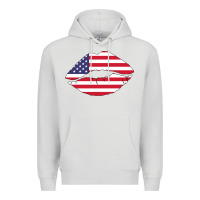 Dove Grey American lip Premium Hoodie - Bettercallsaul