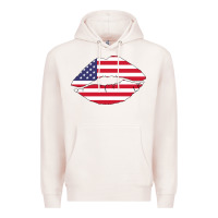 Pale Pink American lip Premium Hoodie - Bettercallsaul