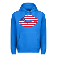 True Royal American lip Premium Hoodie - Bettercallsaul