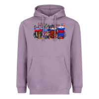Lavender labor day drink Heavyweight Hoodie - RacoonDesign