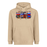 Mushroom labor day drink Heavyweight Hoodie - RacoonDesign