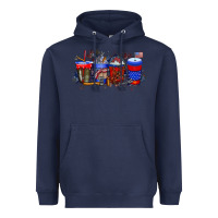 Navy labor day drink Heavyweight Hoodie - RacoonDesign