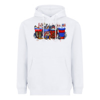 White labor day drink Heavyweight Hoodie - RacoonDesign