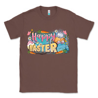 Chestnut Happy Easter Classic Tee - LillyAllenDesigns