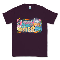 Plum Happy Easter Classic Tee - LillyAllenDesigns