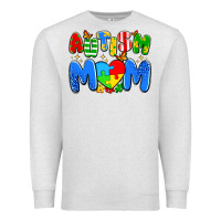 Oatmeal Heather autism mom Premium Sweatshirt - Artiststas