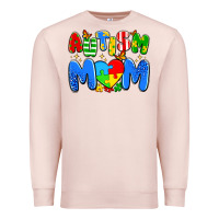 Pale Pink autism mom Premium Sweatshirt - Artiststas