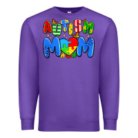 Purple autism mom Premium Sweatshirt - Artiststas