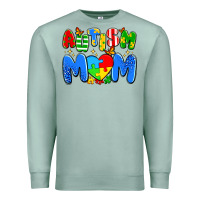 Seafoam autism mom Premium Sweatshirt - Artiststas