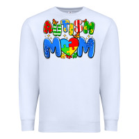 White autism mom Premium Sweatshirt - Artiststas
