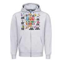 Heather Grey god is so much bigger than... Zipper Hoodie - MaliasSmallBusiness