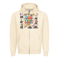 Sandshell god is so much bigger than... Zipper Hoodie - MaliasSmallBusiness