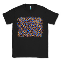 Black leopard with navy blue glitter Classic Tee - Artiststas