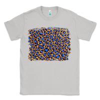 Moon Dust leopard with navy blue glitter Classic Tee - Artiststas
