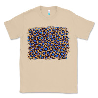 Mushroom leopard with navy blue glitter Classic Tee - Artiststas