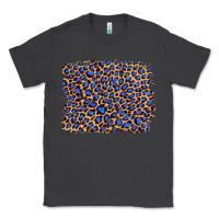 Smoke leopard with navy blue glitter Classic Tee - Artiststas