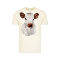 Vintage Arctic White Cute Calf Vintage Tee - JahusDesignShop