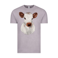 Vintage Zinc White Cute Calf Vintage Tee - JahusDesignShop