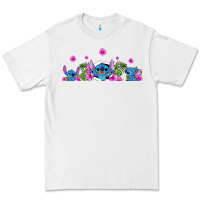 White stitches Premium Tee - AdoDesignShop