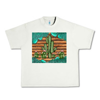 Pistachio cactus gemstone Urban Heavy Tee - JahusDesignShop
