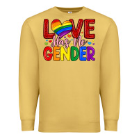 Antique Gold love has no gender Premium Sweatshirt - Artiststas