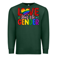 Sports Green love has no gender Premium Sweatshirt - Artiststas