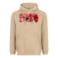Mushroom lady bug drink Heavyweight Hoodie - RacoonDesign