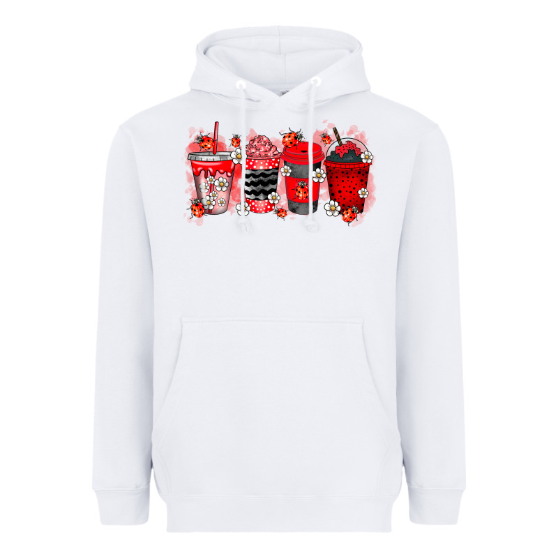 Lady Bug Drink Heavyweight Hoodie by RacoonDesign | Teevron