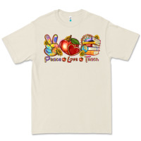 Bone peace love teach Premium Tee - texasbilliewilder
