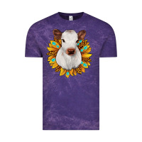 Cloud Purple sunflower heifer Vintage Tee - JahusDesignShop