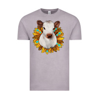 Vintage Zinc sunflower heifer Vintage Tee - JahusDesignShop