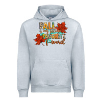 Heather Grey fall is my second favorite f word Urban Hoodie - CowGirlArtShop