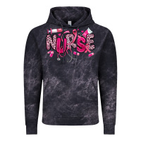 Cloud Black breast cancer nurse Vintage Hoodie - JahusDesignShop