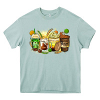 Arona beer coffee cups Heavy Core Tee - Zillion Design Studio