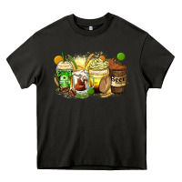Asphalt beer coffee cups Heavy Core Tee - Zillion Design Studio