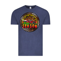 Vintage Denim race coasters Vintage Tee - AdoDesignShop