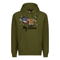 Army Green My Veteran Premium Hoodie - Bettercallsaul