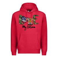 Cardinal My Veteran Premium Hoodie - Bettercallsaul