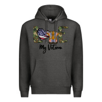 Charcoal Heather My Veteran Premium Hoodie - Bettercallsaul