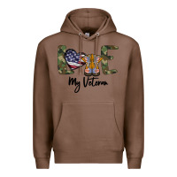 Chestnut My Veteran Premium Hoodie - Bettercallsaul
