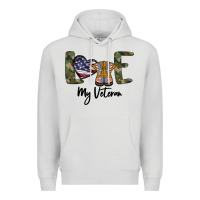 Dove Grey My Veteran Premium Hoodie - Bettercallsaul