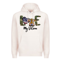 Pale Pink My Veteran Premium Hoodie - Bettercallsaul