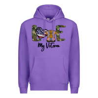 Purple My Veteran Premium Hoodie - Bettercallsaul