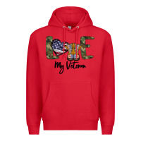 Red My Veteran Premium Hoodie - Bettercallsaul