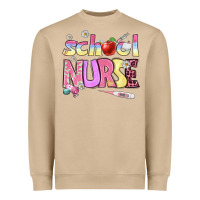 Mushroom school nurse Heavyweight Sweatshirt - BundleAndBundleShop