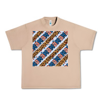 Burro american mama leopard seamless pattern Urban Heavy Tee - BundleAndBundleShop