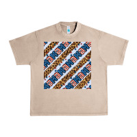 French Oak american mama leopard seamless pattern Urban Heavy Tee - BundleAndBundleShop